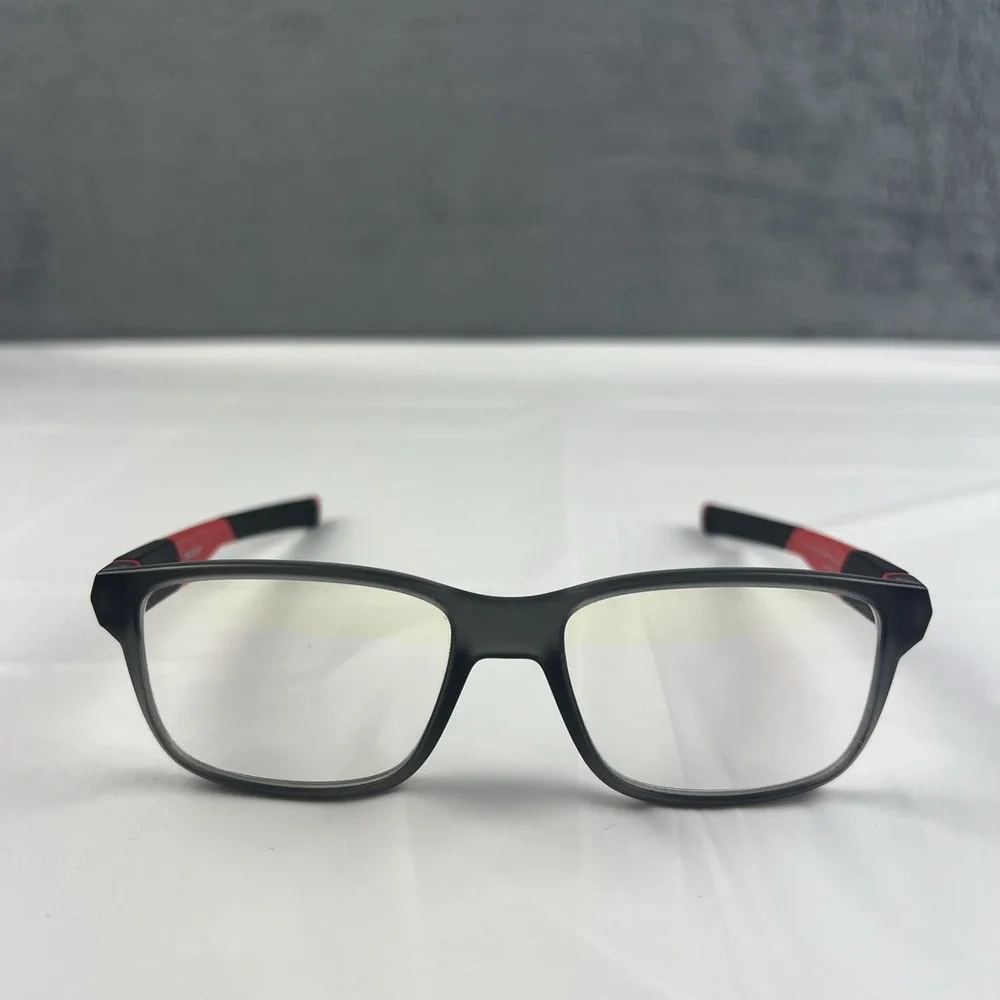 Oakley OY8007 0250 Field Day Youth Glasses Satin Grey Smoke Red 50-15-128 FRAMES
